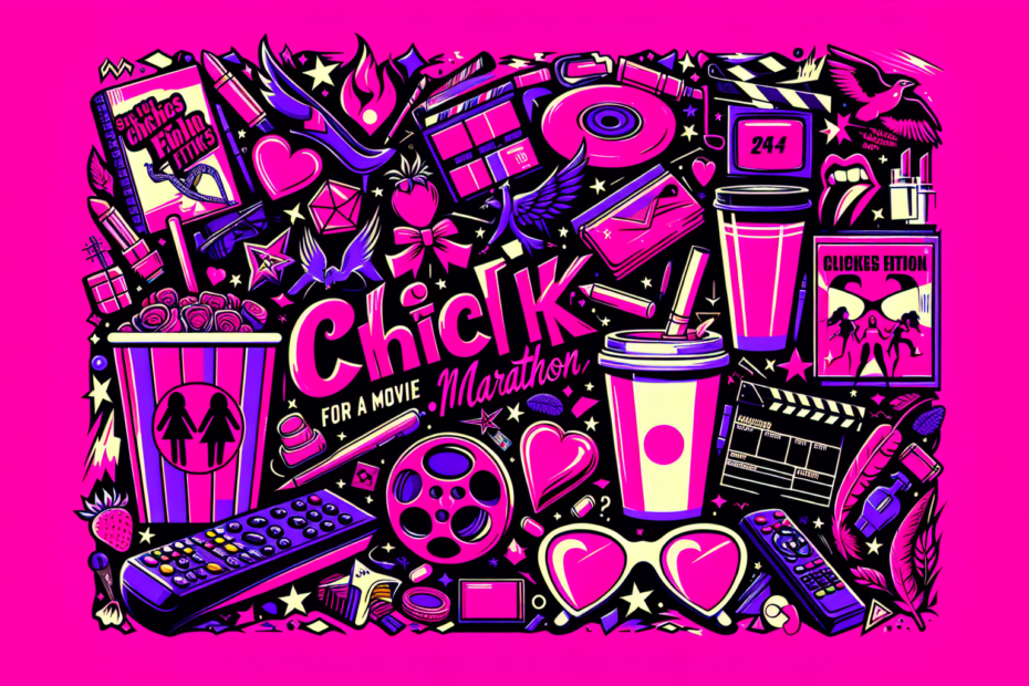 chick flicks for a movie marathon